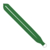 IMPORT Rush 1" Polyester Lanyard with Sewn Silver Split-Ring - Grass Green