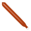 IMPORT Rush 1" Polyester Lanyard with Sewn Silver Split-Ring - Orange