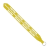 IMPORT Rush 3/4" Polyester Lanyard with Sewn Silver Metal Split-Ring - IMR2_IMR2