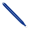 IMPORT Rush 3/4" Polyester Lanyard with Sewn Silver Metal Split-Ring - Royal Blue