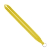 IMPORT Rush 3/4" Polyester Lanyard with Sewn Silver Metal Split-Ring - Yellow