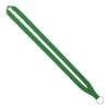 IMPORT Rush 5/8" Polyester Lanyard with Sewn Silver Metal Split-Ring - Grass Green