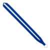 IMPORT Rush 5/8" Polyester Lanyard with Sewn Silver Metal Split-Ring - Royal Blue