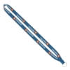 IMPORT Rush 5/8" Dye-Sublimated Lanyard with Sewn Silver Metal Split-Ring - IMR2_IMR2