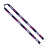 IMPORT Rush 5/8" Dye-Sublimated 2-Ended Lanyard with Dual Sewn Silver Metal Split-Ring - IMR2_IMR2