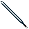 1/2" Cotton Lanyard with Plastic Snap-Buckle Release & O-Ring - Navy
