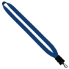 3/4" Cotton Lanyard with Plastic Snap-Buckle Release & Swivel Hook - Royal Blue