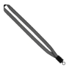 3/4" Reflective Lanyard with Buckle Release - Black