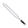 3/4" Smooth Nylon Slide Release Lanyard - White