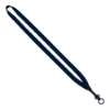 1/2" Polyester Lanyard with Plastic O-Ring - Navy