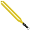 3/4" Multi-Color Polyester Lanyard with Slide Buckle Release & Split-Ring - Yellow