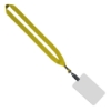 3/4" Polyester Lanyard with 3" 5/8" x 5" 1/2" ID Badge - Yellow