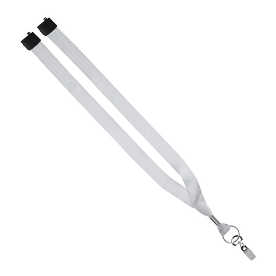 USA Made 0.75" Dye-Sublimated Lanyard with Zinc Crimp & Zinc Split-Ring - MA4_Ma4