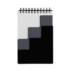 Steps Notebook with Recycled Cover and FSC-Certified Pages - WHGYBK_White, Gray, Black