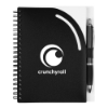 5" x 7" Curvy Top Journal set - Black