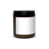Bath Salts In 7 oz Amber Jar - BLANK_Blank