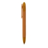 Eclipse Recycled Ballpoint with Transparent Plunger - Orange