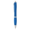 Curvy Cloud Plastic Ballpoint Pen - Process Blue