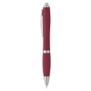 Curvy Matte Ballpoint Pen - Cranberry