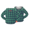 The Feller Can Cooler, By Puffin Drinkwear - GRNBK_Green, Black