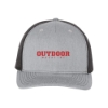 Richardson 112FP Five-Panel Snapback Trucker Hat - Htgy
