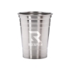 Suds 16 oz Stainless Steel Beer Cups - Chisel it Front or Back