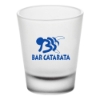 Frosty 1.75 oz Frosted Shot Glass - Black