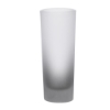 Last Drop 2 oz Frosted Shooter Shot Glass - Black