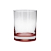 Cask Strength 13.5 oz Libbey Heavy Base Whiskey Rocks Glass - Red