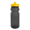 Cycle 24oz Recycled Transparent Bike Bottle w/Push-Pull Lid - Smoke