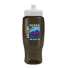 Pedal Pusher 27oz Recycled Transparent Contour Bottle w/Push-Pull Lid - Smoke