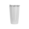 KALAHARI 16 oz. Double Wall Tritan™ Verano Tumbler with Clear Lid - White