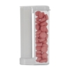 Sugar Free Mints in a Rectangular Flip-Top Duo w/ Natural Lip Moisturizer - Cinnamon (Pink)