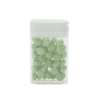 Rectangular Flip-Top Mint Dispenser - 1-1/2" x 2-1/2" - Clear