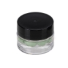 1" x 1 1/2" Single Jar Cap with Mints - Black
