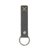 Bailey Riveted Keychain - Slate Gray