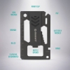 Bridger 9-in-1 Laser Engraved Money Clip Multitool - DETAIL_Detail