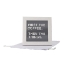 Cipher Wood Frame with Plastic Letter Board - ANGLE_Angle