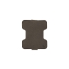 Gilder Leather Earbud Wrap - Slate Gray