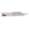 Hubbard Dye-Sublimated Felt Padfolio - Distressed Brown