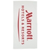 Basic Weight White Beach Towel - ScreenPrint (One Color_Standard)