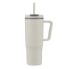 Boulder 30oz Straw Travel Mug - Cream