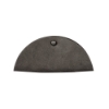 Piper Leather Cord Keeper - Slate Gray