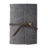 Sequoia Large Felt Journal - Slate Gray
