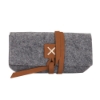 Sierra Felt Sunglass Case - Tan