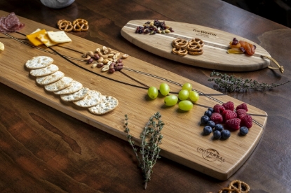 Lil' Surfer Bamboo Cutting Board - Life
