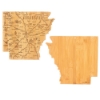 U.S. Destination Bamboo Cutting and Serving Boards - Arkansas
