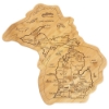 U.S. Destination Bamboo Cutting and Serving Boards - Michigan w_Upper Peninsula