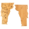U.S. Destination Bamboo Cutting and Serving Boards - Vermont