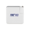 Monterey 6700 mAh Wall Adapter Powerbank / Wireless Charger - Spectrum